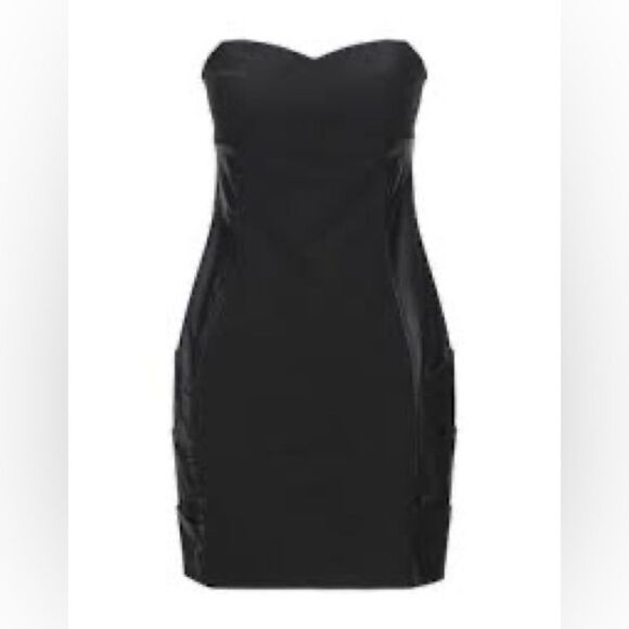 Vintage Black silk dress by Guess Los Ángeles Size 3 - Picture 1 of 6